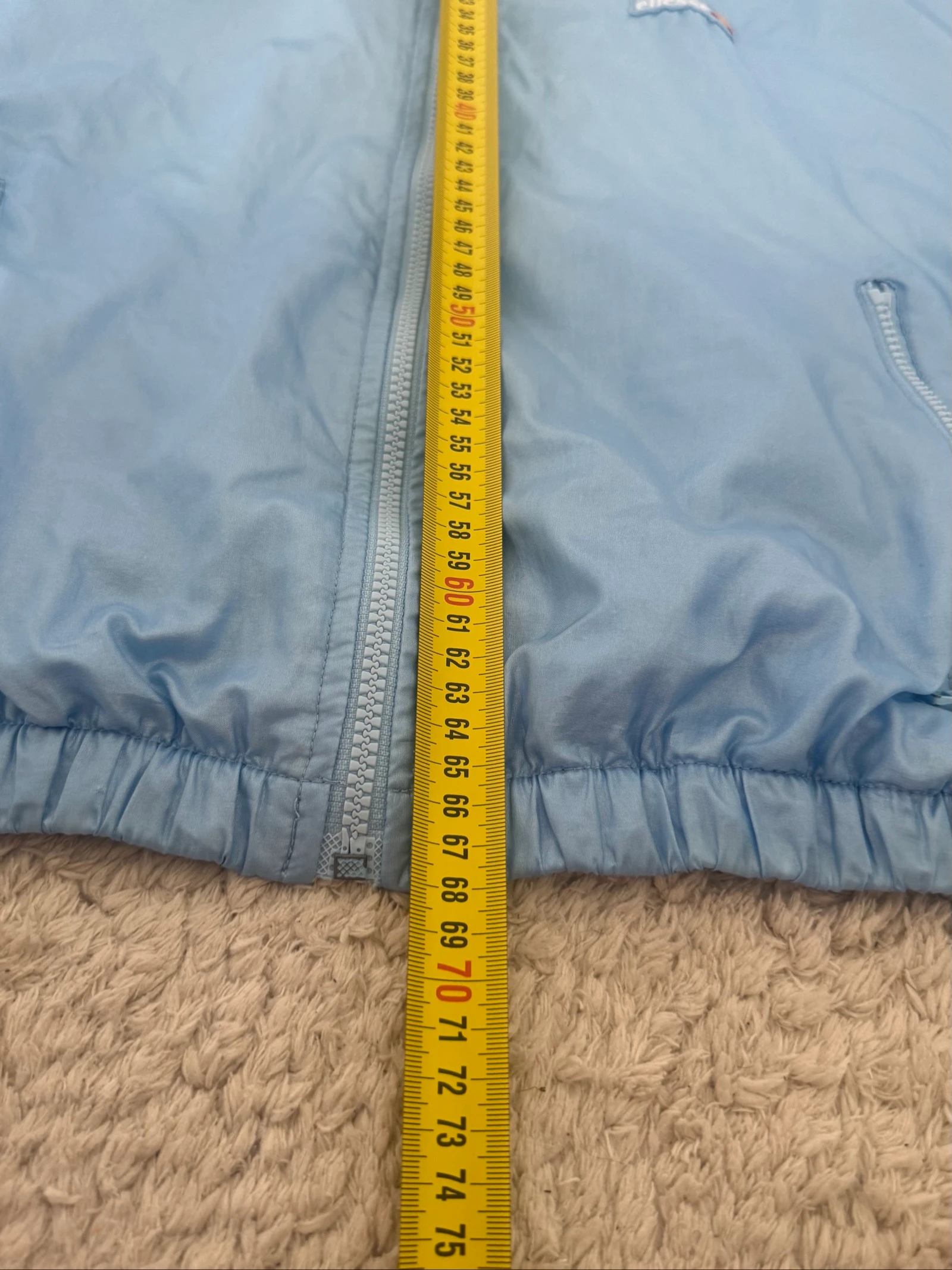 Ellesse Vintage Track Jacket Baby Blue Made in Italy Full Zip 90s Retro – photo 10